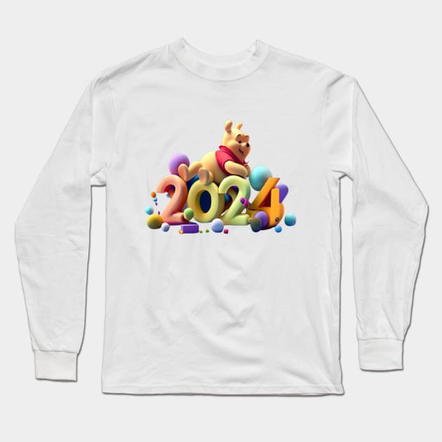 Happy New year---2024 Long Sleeve T-Shirt by your best store